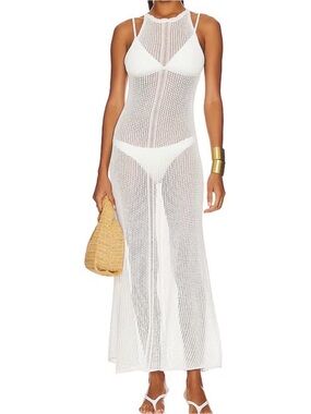 Tropic of C Porta Dress in White